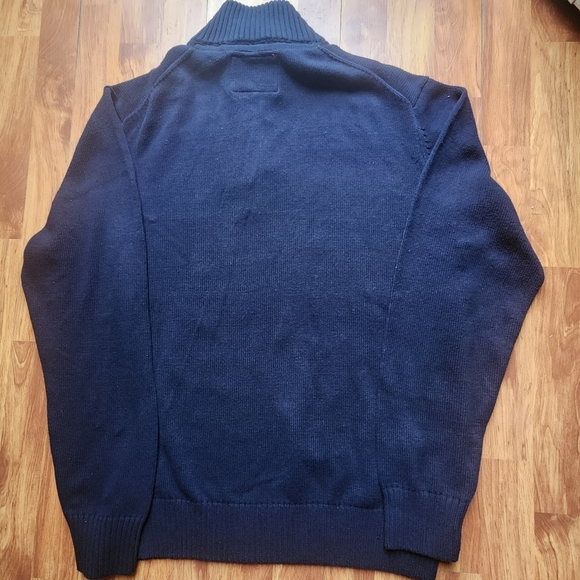 Weatherproof Vintage Men's 1/4 Zip Holiday Sweater Size Large - Picture 4 of 9